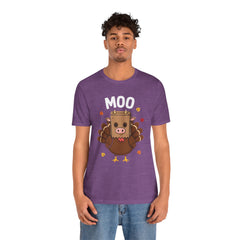 Funny Thanksgiving Turkey Moo T‑Shirt - Unisex Tee
