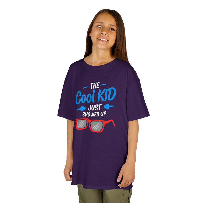Kids Tee - The Cool Kid Just Showed Up Sunglasses Graphic