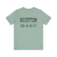 70s Led Zeppelin - Graphic vintage style band tee
