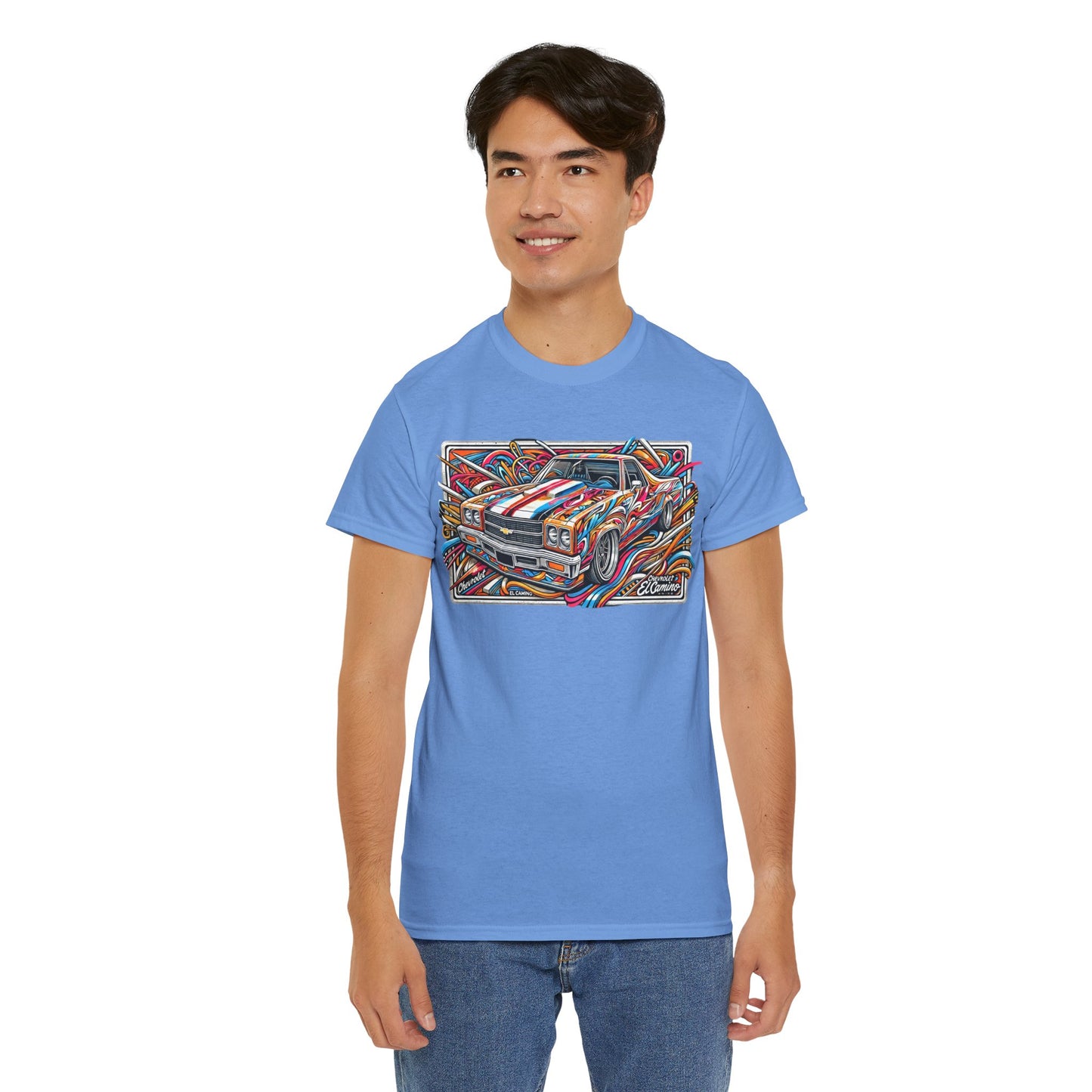 Graffiti Mania Chevrolet El Camino Graphic - Unisex Heavy Cotton Tee