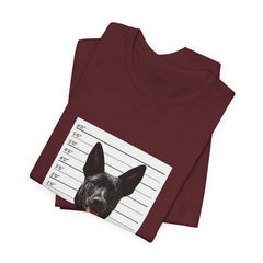 K9 Mugshot Personalized with your Dog T-Shirt
