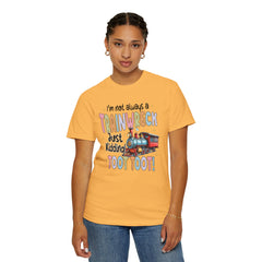 Funny Trainwreck T-Shirt - I'm Not Always a Train Wreck, Just Kidding, Toot Toot!