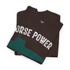 Horse Power? Uhm, How About Nuclear Power - Unisex Heavy Cotton Tee