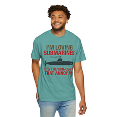 Submarine Lover Nautical Tee, Graphic Submarine Shirt | Summer Casual