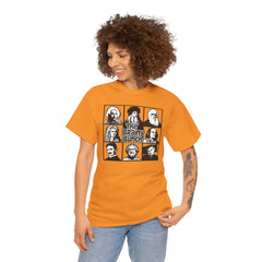 The Brainy Bunch Tee — Vintage Scientist Portraits Graphic T-Shirt