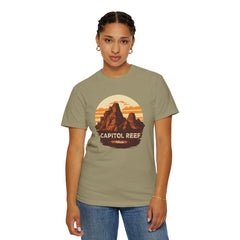 Capitol Reef National Park Graphic, Comfort Colors Soft Relaxed Fit Unisex Garment-Dyed T-shirt