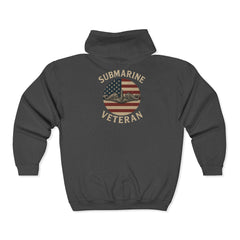 Submarine Veteran-Themed Hoodie, Cozy Sweatshirt for Submarine Veterans, Perfect Gift for Military Families, Patriotic Apparel, Memorial Day Gift