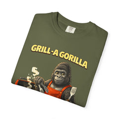 Grill-A-Gorilla Vintage BBQ Ape Cook T-Shirt