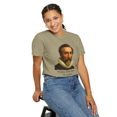 Kepler Coffee Quote T-Shirt — Astronomy Nerd Vintage Portrait Tee