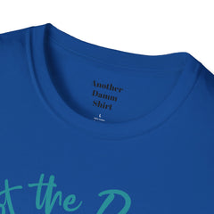 Its Not The Destination Its The Journey Retro Sunset Unisex Softstyle T-Shirt  A unique motivational expression of setting goals