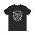 Hanukkah Social Club with Menorah - Unisex Jersey Short Sleeve Tee