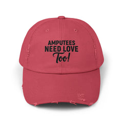 Amputees Need Love Too, Limb Loss Awareness Cap