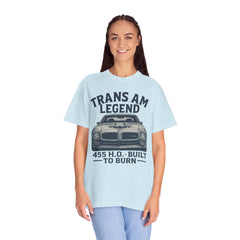 Retro Pontiac 1971 Trans Am High Output -455 Unisex Comfort Colors Garment Dyed T-Shirt