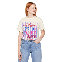Tired Teacher Summer Club Tee