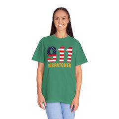 Vintage 911 Dispatcher Garment Dyed T-Shirt