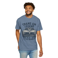 Retro Pontiac 1971 Trans Am High Output -455 Unisex Comfort Colors Garment Dyed T-Shirt