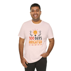 100 Days of School Brighter Teacher Appreciation T-Shirt