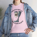 Aputee Coffee Humor - Unisex Heavy Cotton Tee