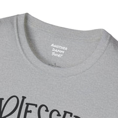 Blessed Nurse - Unisex Softstyle T-Shirt | Nurse Awareness, Medical Wear, Gift For Her, Scrubs Tee, Medical Staff Gift, Registered Nurse, RN