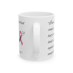 I may have battled cancer, but it never had a chance against my unyielding spirit. / Awareness / Cancer Survivor , empowerment