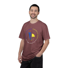 Blue French Horn & Yellow Umbrella T-Shirt — HIMYM Fan Tee