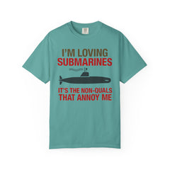 Submarine Lover Nautical Tee, Graphic Submarine Shirt | Summer Casual