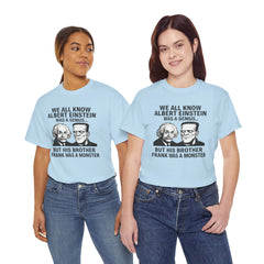 Funny Albert Einstein Science T-Shirt - Perfect Gift for Nerds, Frankenstein Halloween Shirt