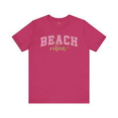 Beach Vibes Unisex Jersey Short Sleeve Tee