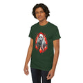 Fiery Fire Ghost - Graphic Unisex Heavy Cotton Tee