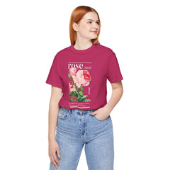 Rose Definition Unisex Tee - Symbol Of Romance, Love, Beauty And Courage