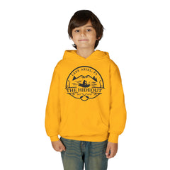 Youth Hoodie — 'The Hideout' Lake Ariel PA Mountain Adventure Hoodie