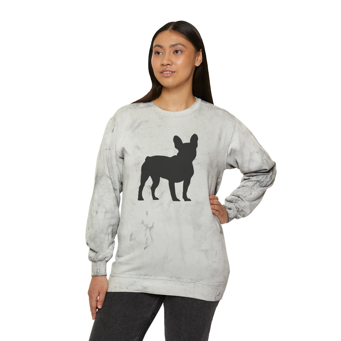 French Bull Dog Unisex Comfort Colors Sweatshirt