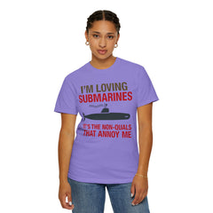 Submarine Lover Nautical Tee, Graphic Submarine Shirt | Summer Casual