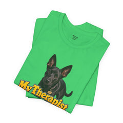 My Therapist Has A Wet Nose Personalized with your dog(s) image T-Shirt