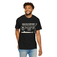 Nautical Science T-Shirt, Unisex Graphic Tee, Marine Themed Apparel, Gift for Engineers, Submarine Enthusiast Shirt, Casual Wear