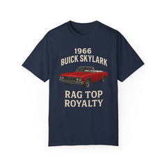 Classic Car Lover's Unisex T-Shirt - 1966 Buick Skylark Rag Top Royalty