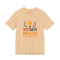 100 Days of School Brighter Teacher Appreciation T-Shirt