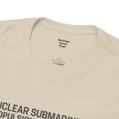 Nuclear Submarine Propulsion Explained Tee, Science Shirt, Geeky Gift, Educational Apparel, STEM Fashion, Nerdy T-Shirt