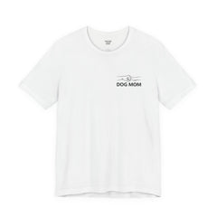 Dog Mom T-Shirt — Personalized Your Dog Image  Tee (Custom Name)