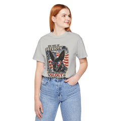 Personalized with your Dogs name and image Patriotic Dog T-Shirt