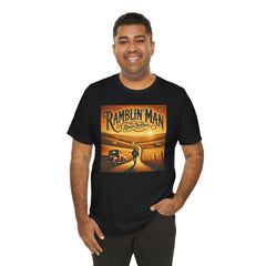Inspired By Allman Brothers Band Ramblin Man - Graphic Unisex Jersey Short Sleeve Tee