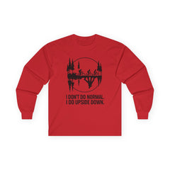 Stranger Things Inspired Long Sleeve Tee - Hawkins, Indiana Graphic Tee