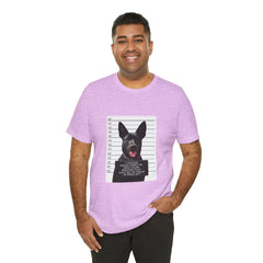 K9 Mugshot Personalized with your Dog T-Shirt