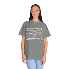Nautical Science T-Shirt, Unisex Graphic Tee, Marine Themed Apparel, Gift for Engineers, Submarine Enthusiast Shirt, Casual Wear