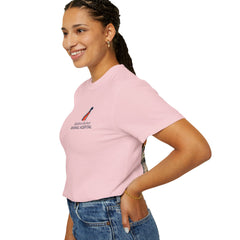 Front Logo Back Graphic Baldwin Harbor Animal Hospital "Who Let the Dogs Out?" Graphic Tee
