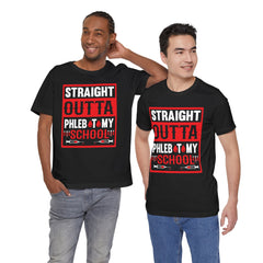 Straight Outta Phlebotomy School Graphic Tee