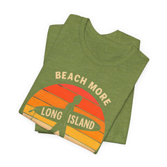 Gilgo Beach Vibes Unisex Tee - Surf's Up Long Island | Summer Shirt