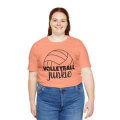 Volleyball Junkie T Shirt,Volleyball t-shirt,spike shirt,volleyball gift,sports tee,team shirt,player gift,coach gift,Love Volleyball,Spike