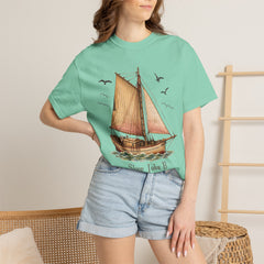 Sloop John B Sailboat T-Shirt — Vintage Nautical Tee