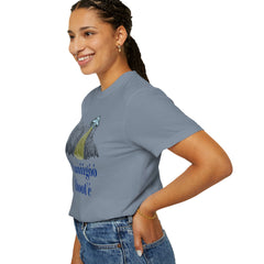 Navajo The Truth Is Out There UFO - Graphic Unisex Garment Dyed Short Sleeve Tee